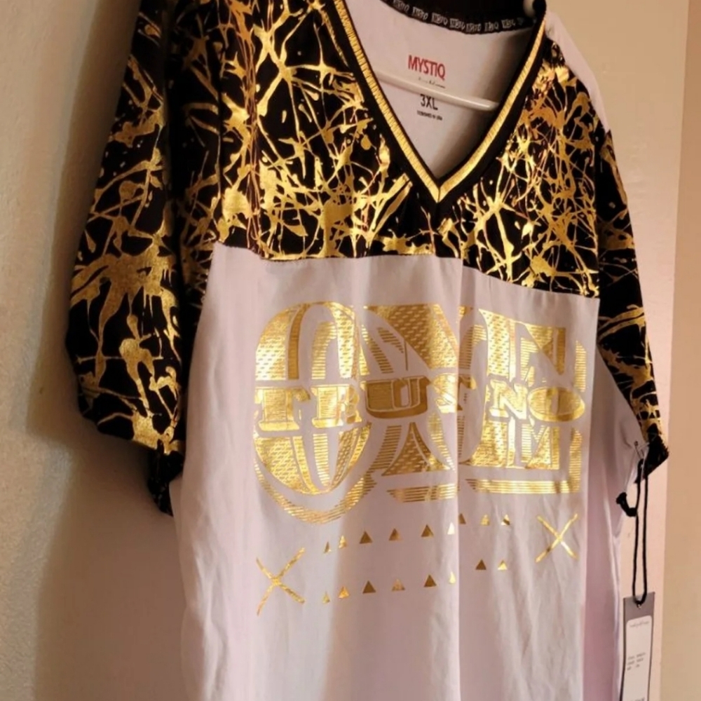 TRUST NO ONE💲 Gold Foil💰Money t-shirt